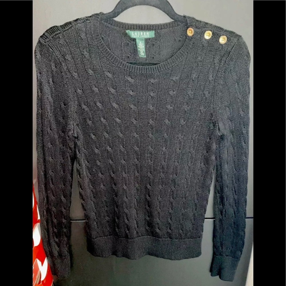 Lauren By Ralph Lauren Women’s Cable Knit Sweater